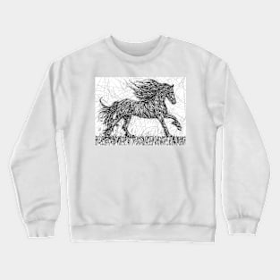 INK HORSES .1 Crewneck Sweatshirt